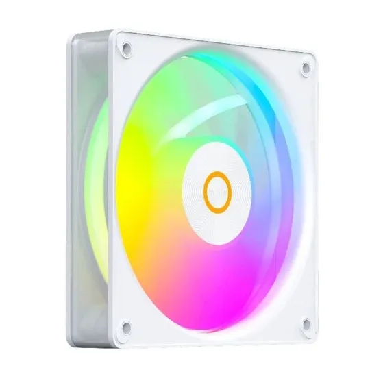 Кулер для корпусов Ocypus Gamma F12 Elite WH ARGB REVERSE BLADE 1x(120x120x25mm) Белый