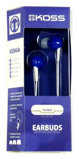 Гарнитура Koss KEB6ib blue