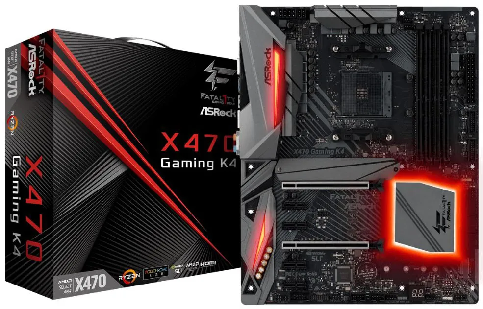 Материнская плата ASRock X470 GAMING K4