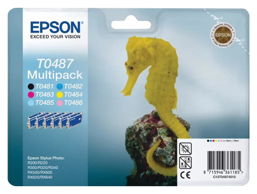 Картридж струйный Epson C13T04874010