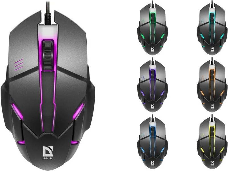 Компьютерная мышь Defender HOST MB-982 black