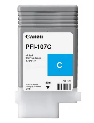 Тонер Canon PFI-107C №107 Голубой 6706B001