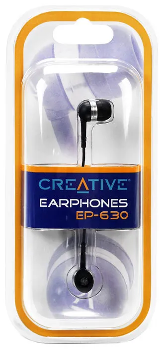 Наушники Creative EP-630 Чёрный