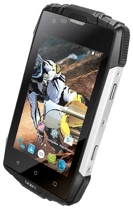 Смартфон Texet TM-4083 Черный-желтый
