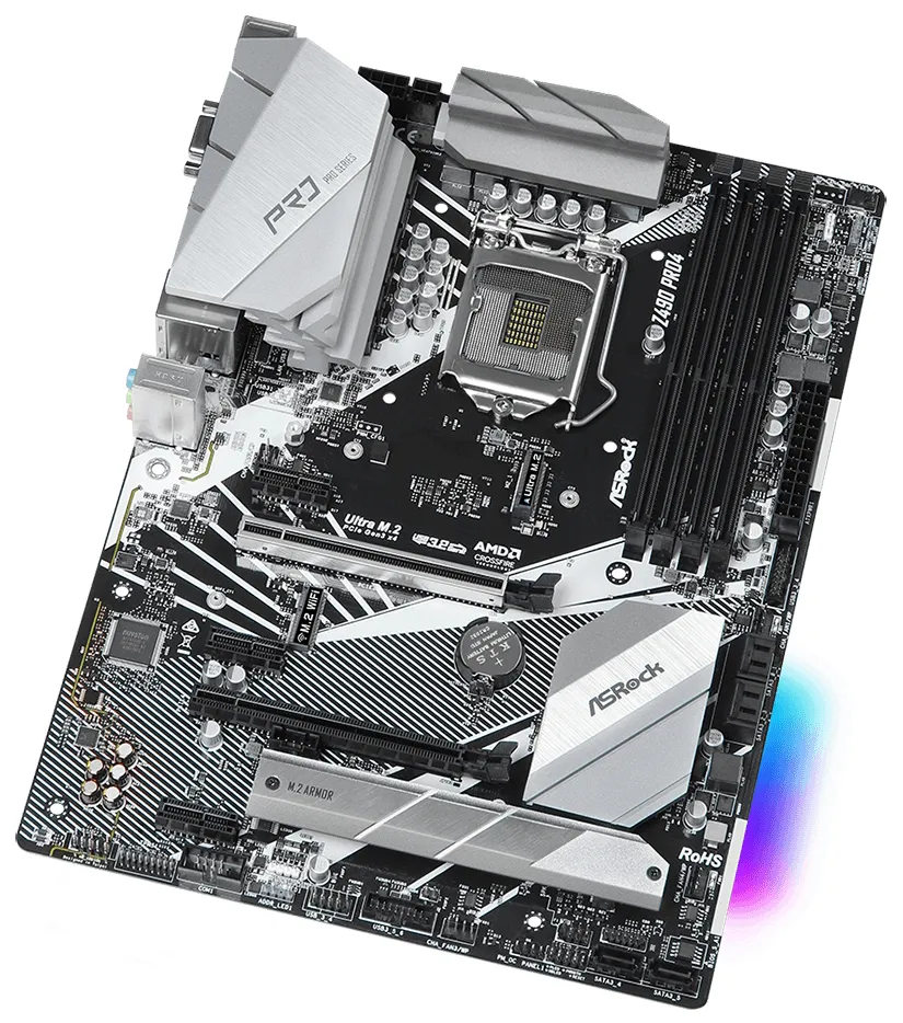 Материнская плата ASRock Z490 PRO4