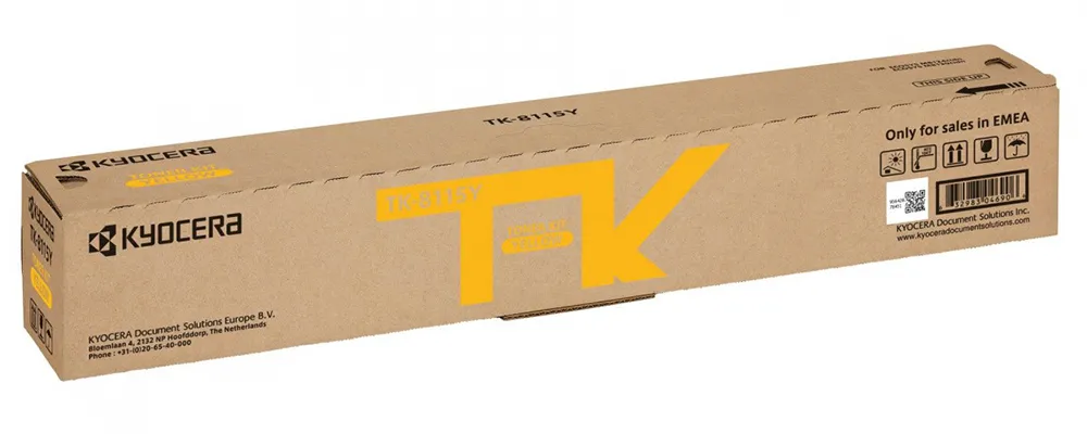 Тонер-картридж KYOCERA TK-8115Y 1t02p3anl0