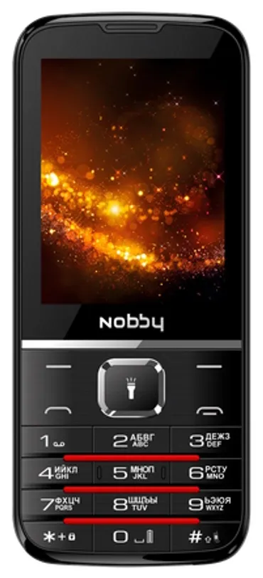 Мобильный телефон Nobby 310 Черно-Серый
