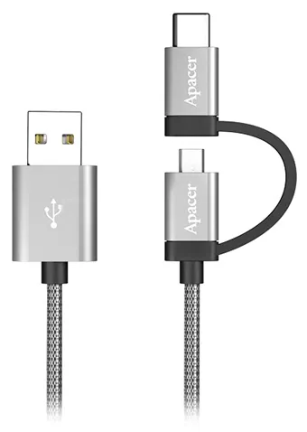 Кабель USB Type A-C Apacer DC170 APDC170A-1