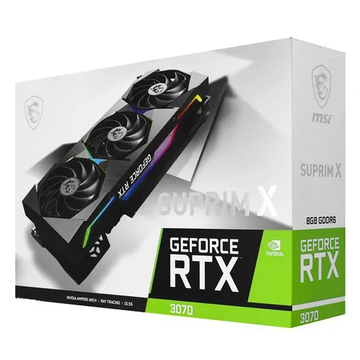 Видеокарта 8 GB MSI RTX 3070 SUPRIM X 8G LHR