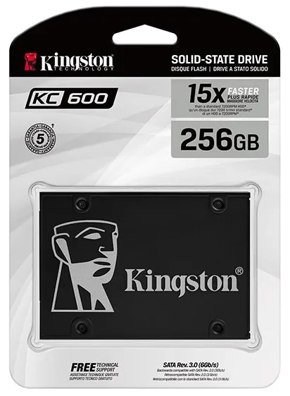 SSD накопитель 256 GB Kingston KC600 SKC600/256G