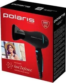Фен Polaris PHD 2033Ti Черно-бирюзовый