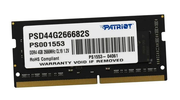 Оперативная память для ноутбука 4 GB Patriot PSD44G266682S