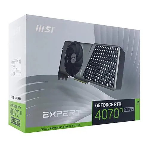 Видеокарта 16 GB MSI RTX 4070 TI SUPER 16G EXPERT