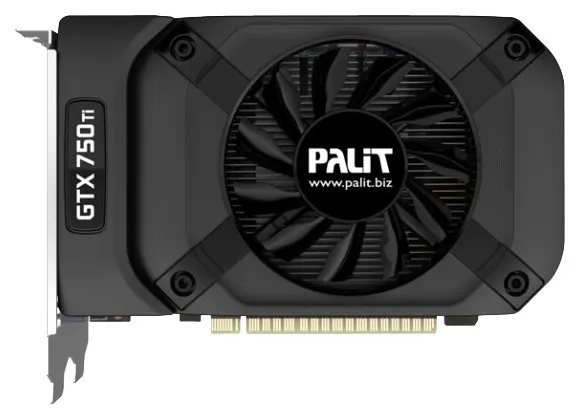 Видеокарта Palit 1 GB PA-GTX750Ti StormX GeForce GTX 750Ti