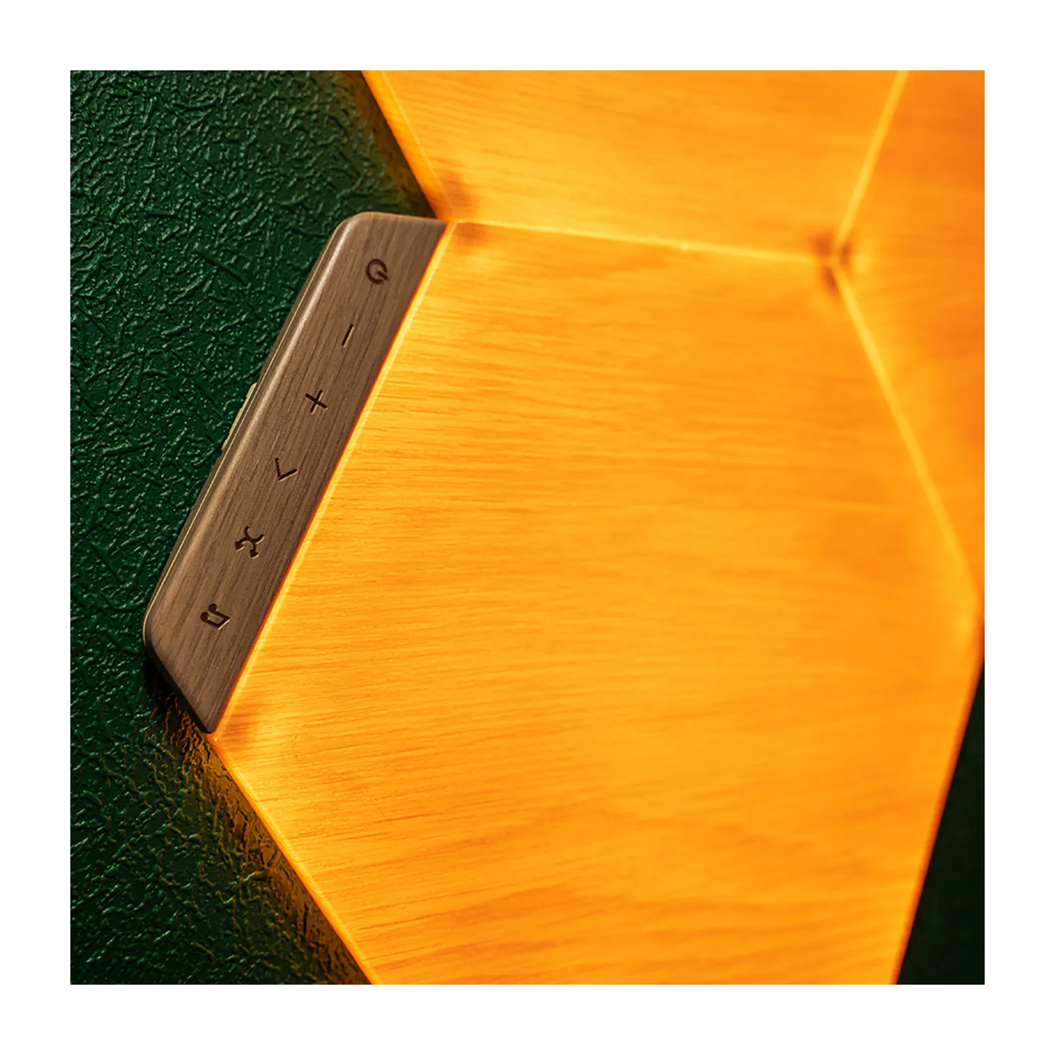 Smart lighting Starter kit Nanoleaf Elements, Hexagons, (NL52-K-7002HB-7PK), Birchwood, 7 Pack