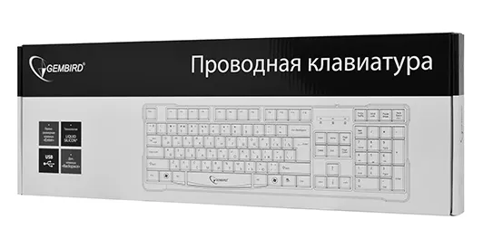 Клавиатура Gembird KB-8352U-BL black
