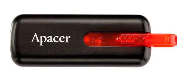 USB Флеш 64GB 2.0 Apacer AH326 AP64GAH326B-1
