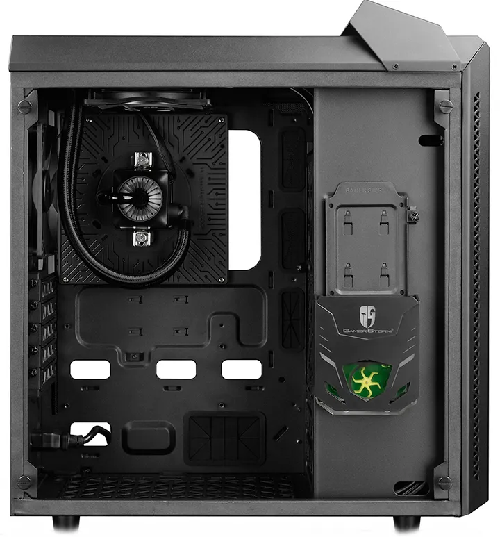 Корпус для ПК Deepcool BARONKASE LIQUID DP-MATX-BNKSBK-LQD