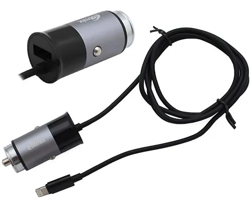 Автомобильное зарядное устройство Ritmix RM-5240AP Gunshell