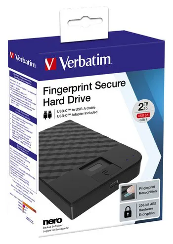 Внешний жёсткий диск 2TB Verbatim 53651 Чёрный