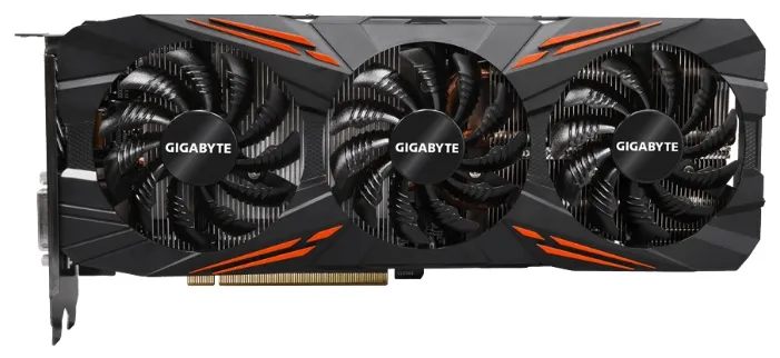Видеокарта 8 GB Gigabyte GV-N1070G1 GAMING-8GD