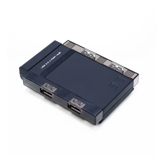 Расширитель USB Deluxe EV-HUB3002 Чёрный