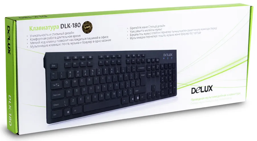 Клавиатура Delux DLK-180UB