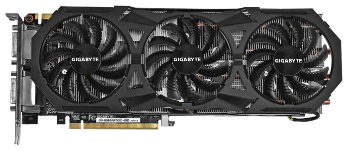 Видеокарта GigaByte nVidia GeForce GV-N980WF3OC-4GD