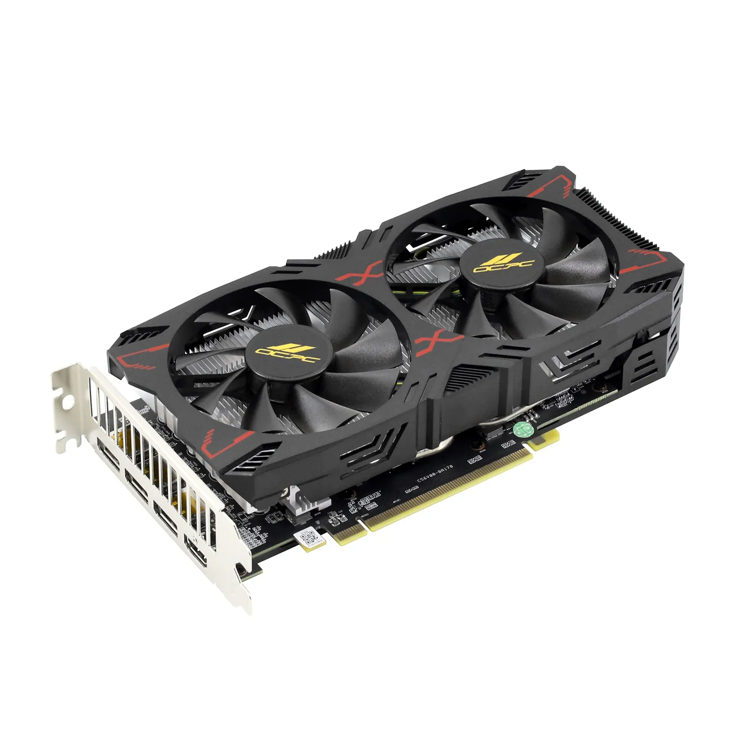 Видеокарта OCPC Radeon RX 5500 8GB OCVARX5500G8D6XE2K