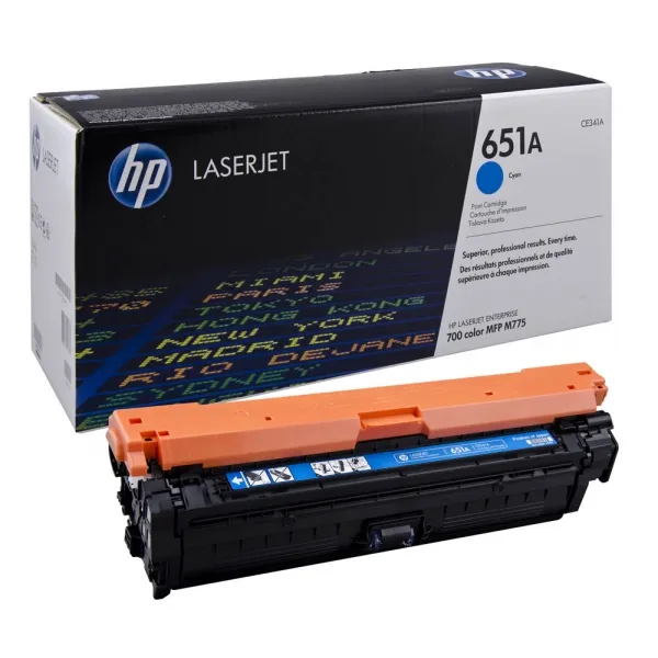 Картридж HP CE341A 651A Cyan