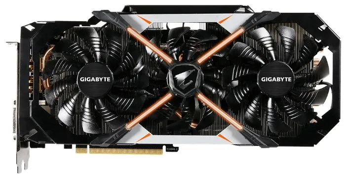 Видеокарта Gigabyte GV-N1080AORUS-8GD
