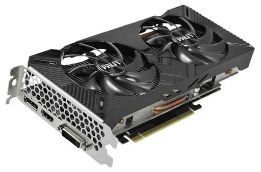 Видеокарта 6Gb PALIT GTX1660 DUAL 6G NE51660018J9-1161C oem