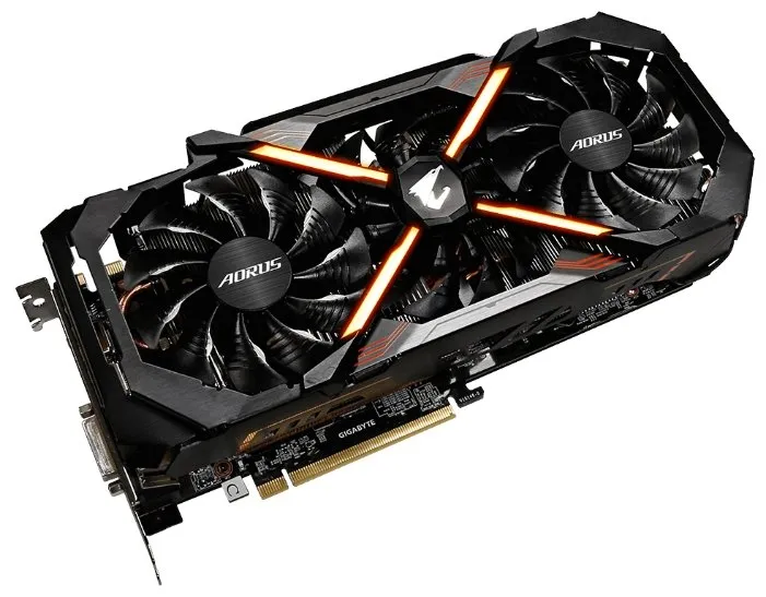 Видеокарта Gigabyte GV-N1080AORUS X-8GD GTX 1080 Xtreme Edition
