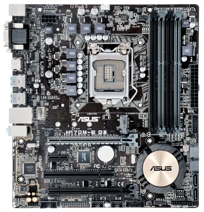 Материнская плата ASUS H170-PLUS D3