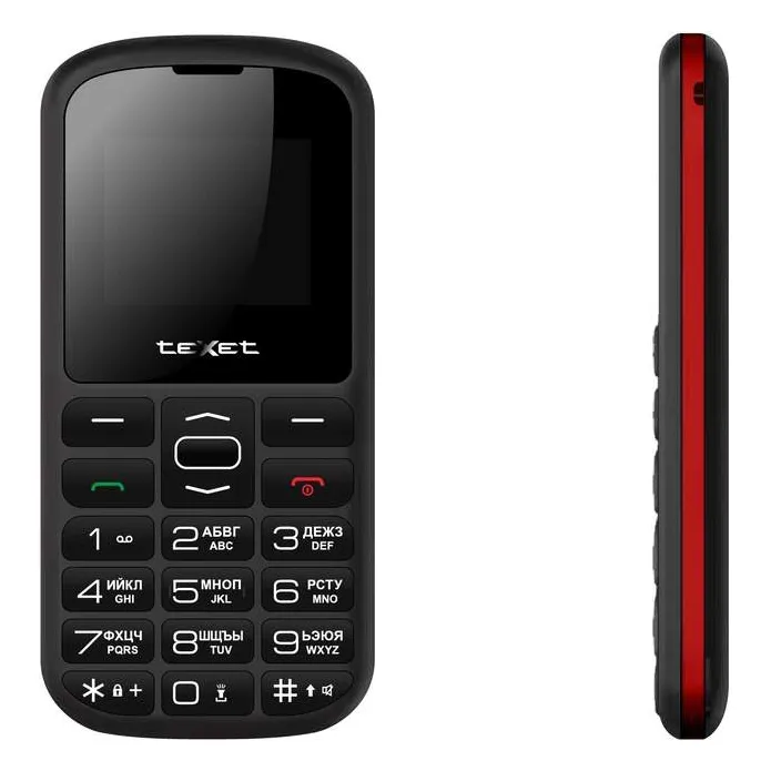 Мобильный телефон Texet TM-B316 черный