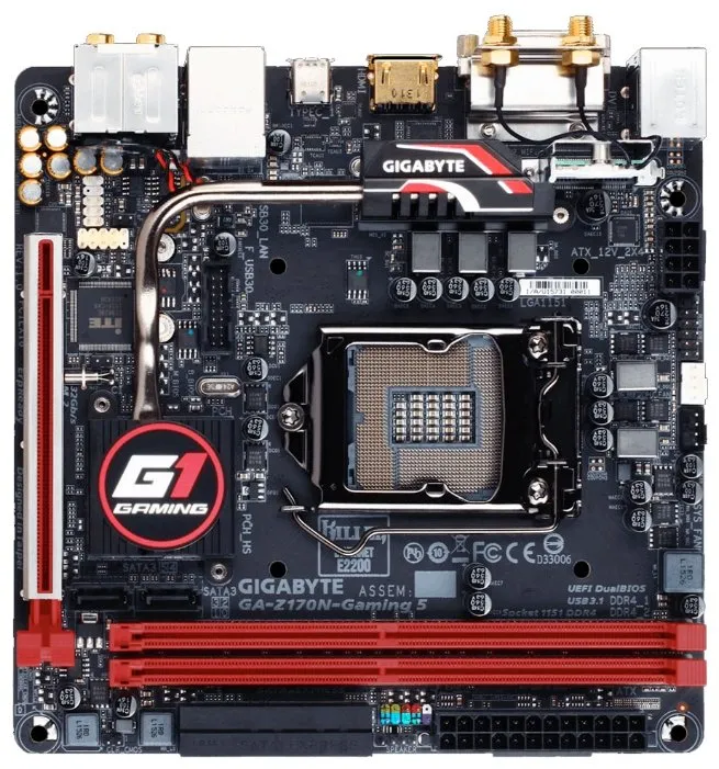 Материнская плата Gigabyte GA-Z170N-Gaming 5