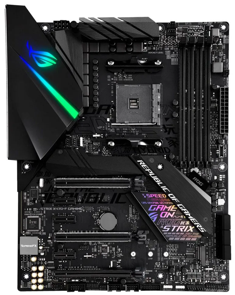 Материнская плата ASUS ROG STRIX X470-F GAMING