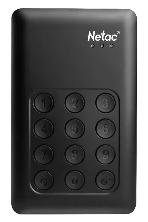 Внешний жесткий диск 1 TB Netac K390 NT05K390K-001T-30BK