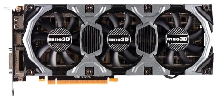 Видеокарта Inno3D 4Gb GeForce GTX 980 HerculeZ X3 Gaming OC N98V-1SDN-M5DNX