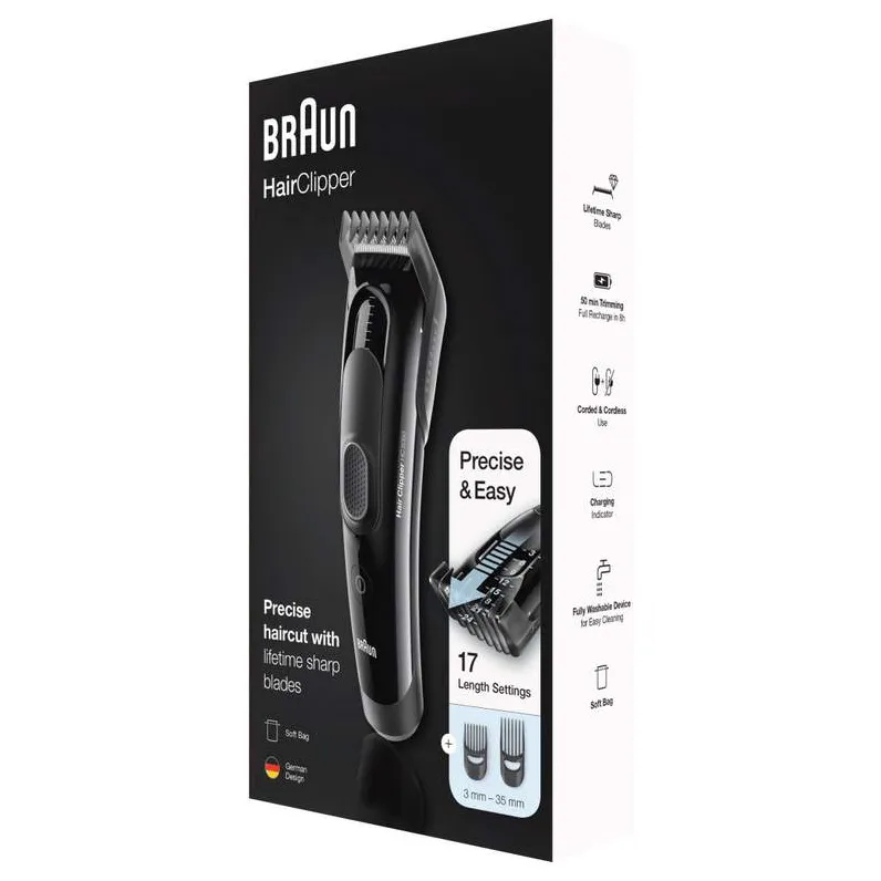 Машинка для стрижки волос Braun HC5050