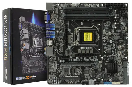 Серверная системная плата Asus WS C246M PRO