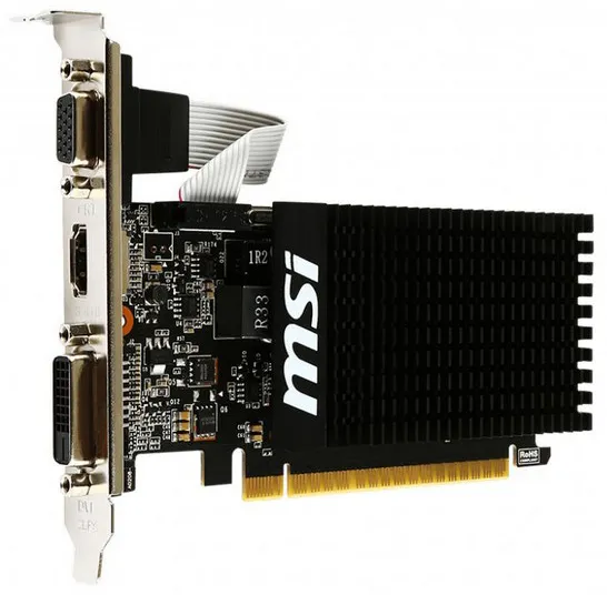 Видеокарта 1GB MSI GT 710 1GD3H LP