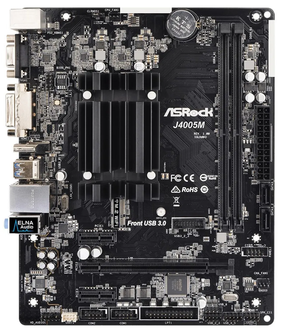 Материнская плата ASRock J4005M