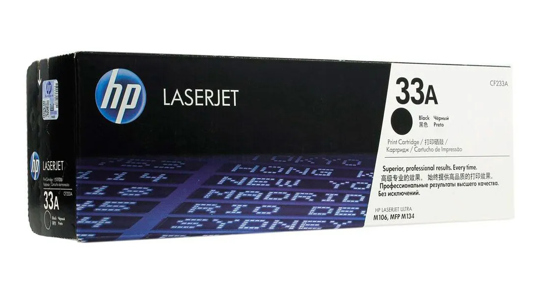 Картридж лазерный HP 33A CF233A черный