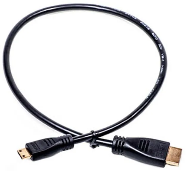 Видeo кабель PowerPlant mini HDMI - HDMI 0.5m KD00AS1192