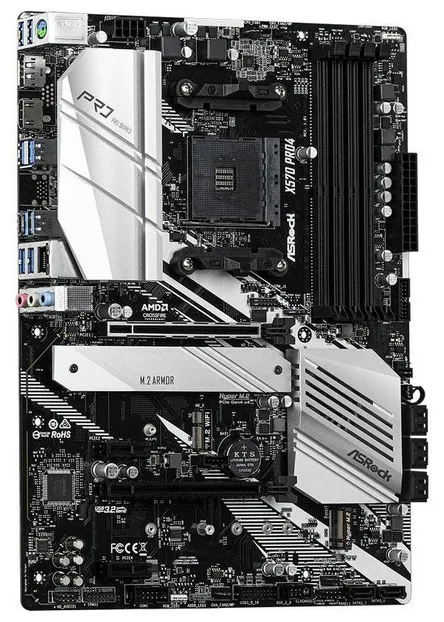 Материнская плата ASRock X570M PRO4