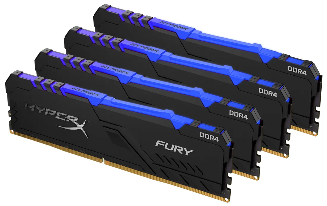 Оперативная память 32 GB kit Kingston HyperX Fury RGB HX432C16FB3AK4/32