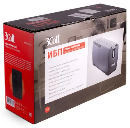 ИБП 3Cott 3Cott-650-HML Home line
