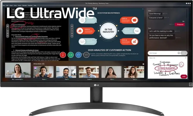Монитор 29" LG 29WP500-B