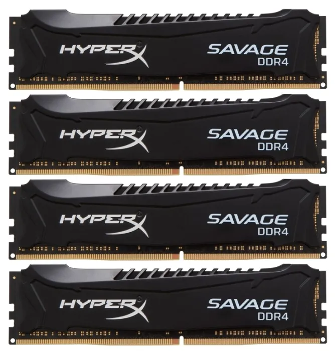 Оперативная память 32GB kit Kingston HyperX Savage HX424C12SB2K4/32